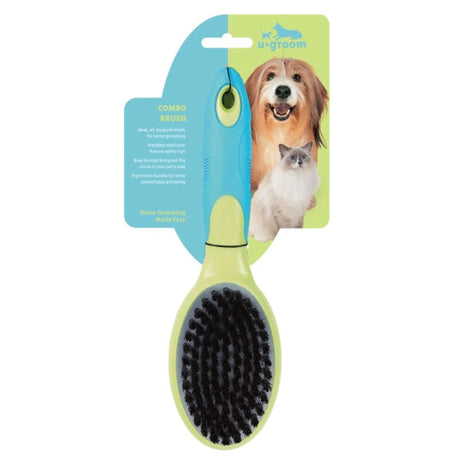 UG Combo Firm Bristle/Pin Brush | Tools | pethousekh