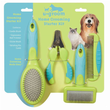 UG Starter Grooming Kit 4Pc | Tools | pethousekh