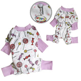 Ultra Soft Plush Minky Sweet Candies Pajamas | Pajamas | pethousekh