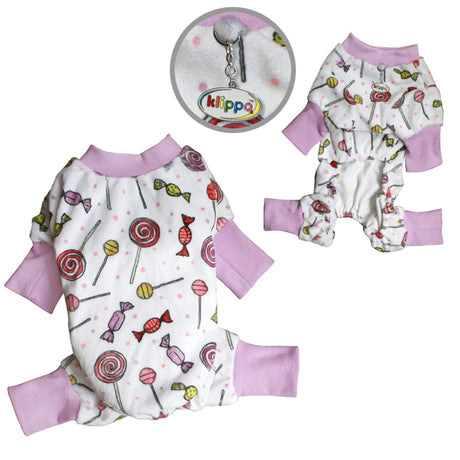 Ultra Soft Plush Minky Sweet Candies Pajamas | Pajamas | pethousekh
