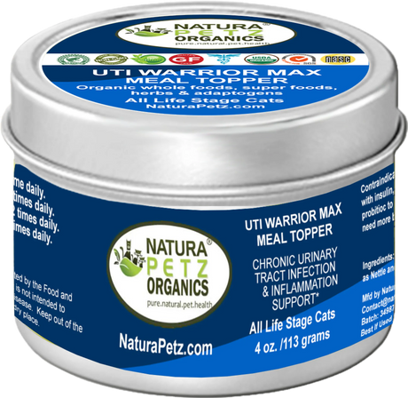 Uti Warrior Max Meal Topper* Chronic Urinary Tract Infection & Inflammation Support* | Dog Food Toppers | pethousekh