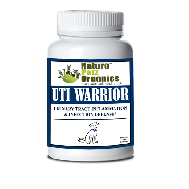 Uti Warrior Max* Urinary Tract Inflammation & Infection Support* Dogs Cats | Animal Vitamins & Supplements | pethousekh