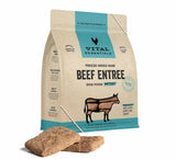 Vital Essentials(R) Freeze - Dried Raw Beef Entree Dog Food Patties, 30 oz | Freeze Dried Raw | pethousekh