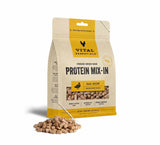 Vital Essentials(R) Freeze - Dried Raw Duck Protein Mix - In Meal Topper for Dogs | Food Toppers | pethousekh