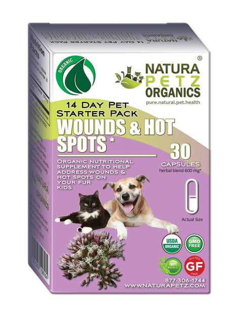 Wounds And Hot Spot Starter Pack For Dogs And Cats * | Animal Vitamins & Supplements | pethousekh