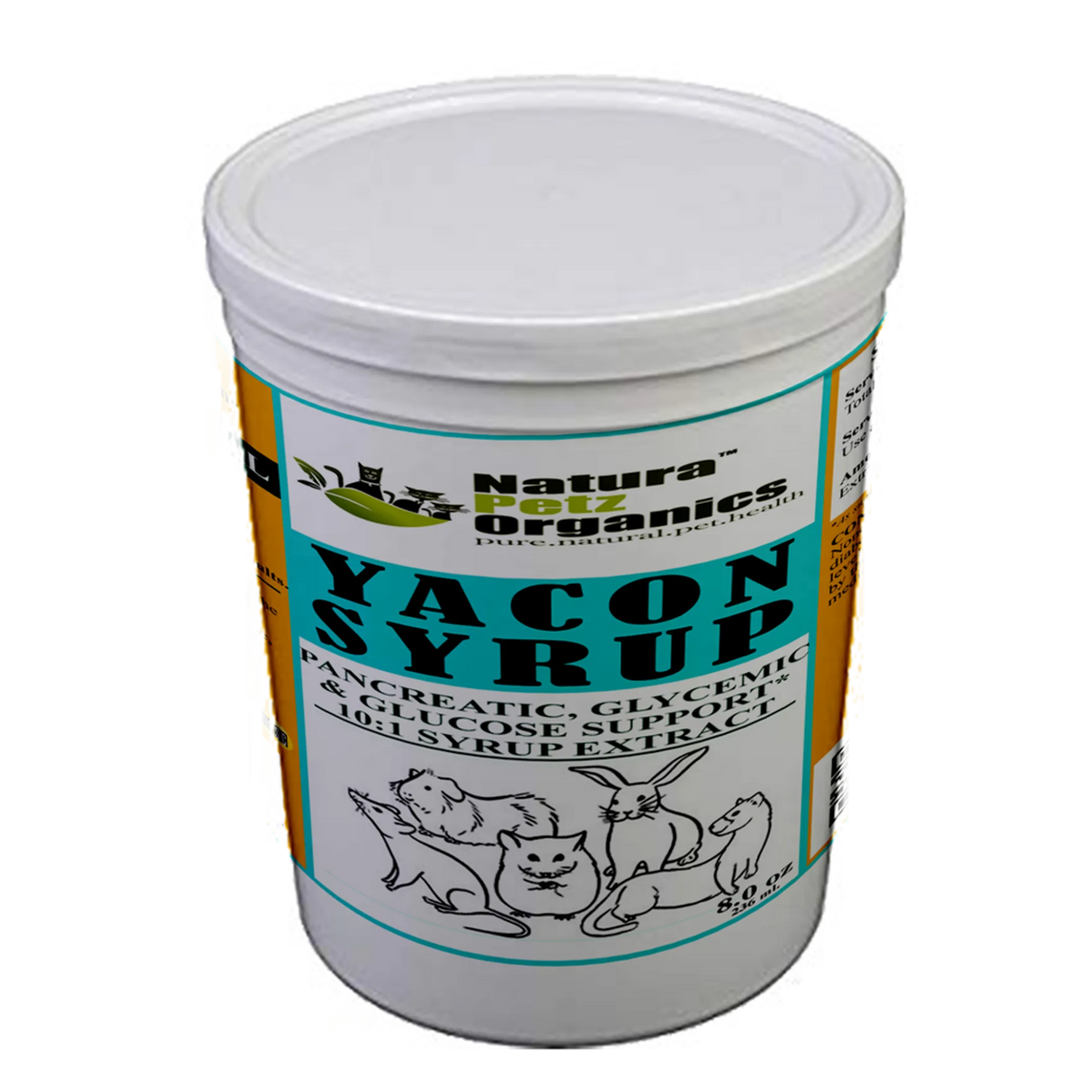 Yacon Leaf Syrup - Pancreatic Support* 10:1 The Petz Kitchen Yacon Syrup 10:1 Alcohol Free For Dogs & Cats* Meals & Treats | Animal Vitamins & Supplements | pethousekh