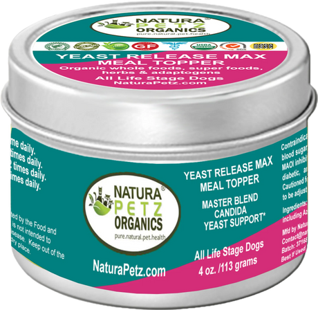Yeast Release Max Meal Topper* Master Blend Candida Yeast Defense* For Dogs And Cats* | Dog Food Toppers | pethousekh